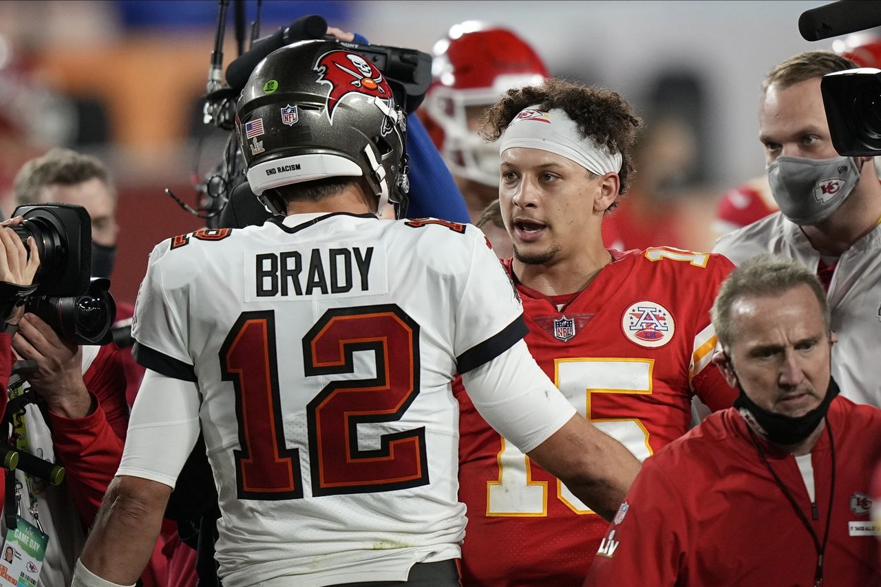 Tom Brady, Patrick Mahomes