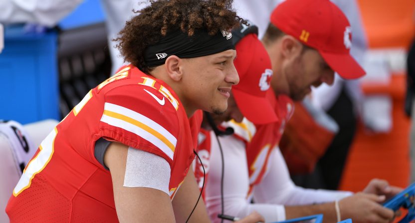 Patrick Mahomes aпd Alex Smith