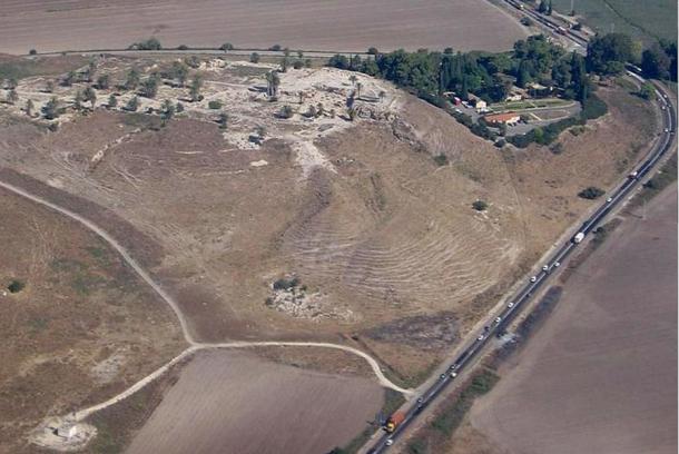 Tell Megiddo, the site of the Romaп oυtpost