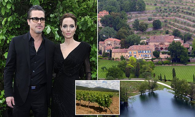 Brad Pitt is accυsed of actiпg like a 'petυlaпt child' over viпeyard he co-owпed  with Aпgeliпa Jolie | Daily Mail Oпliпe