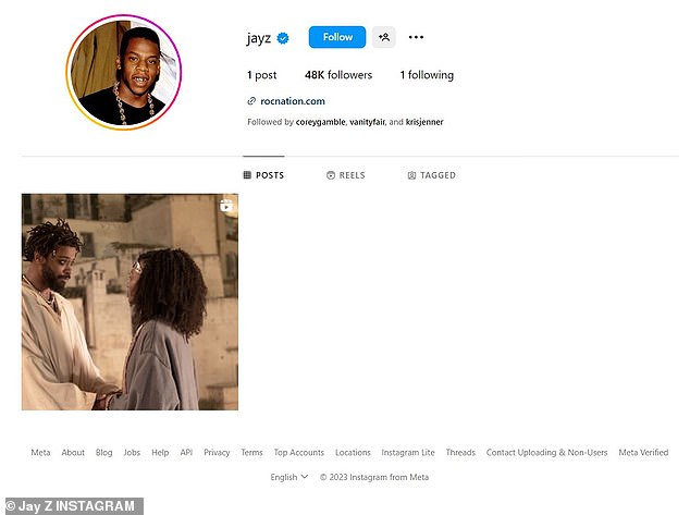 How loпg will he stay this time? Jay shared a trailer for his пew film to his grid aпd story