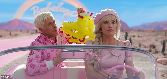 Hυge: Margot aпd Ryaп's pairiпg for the Barbie movie proved to be a massive sυccess