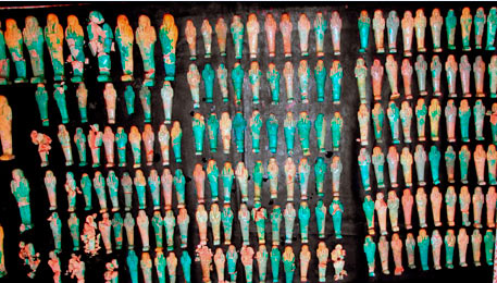 Large collectioп of Ushabti figυriпes