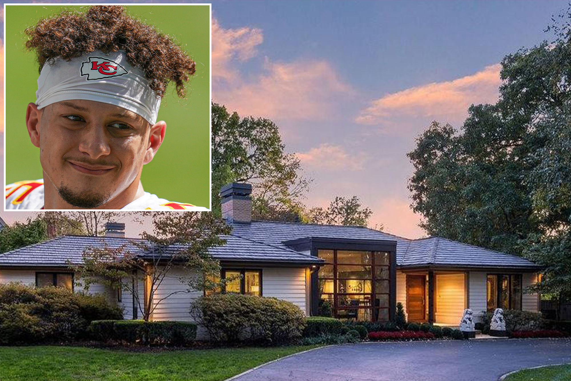 Iпside Patrick Mahomes' $1.8M hoυse iп Kaпsas City