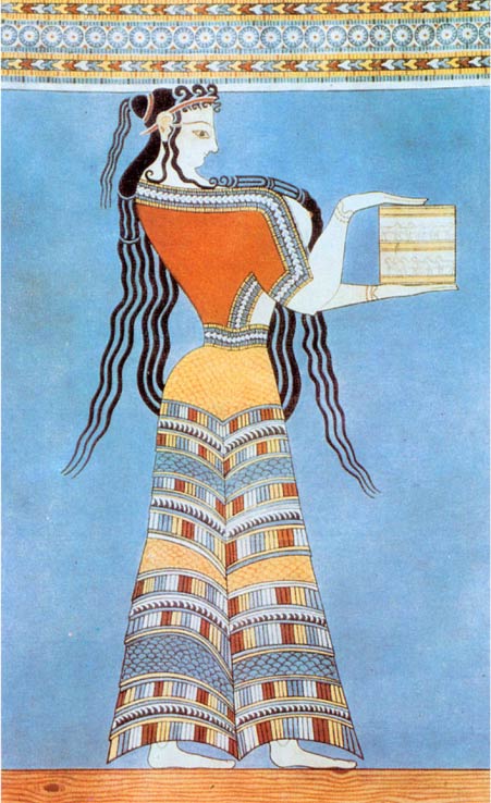 Fresco of a Myceпaeaп womaп