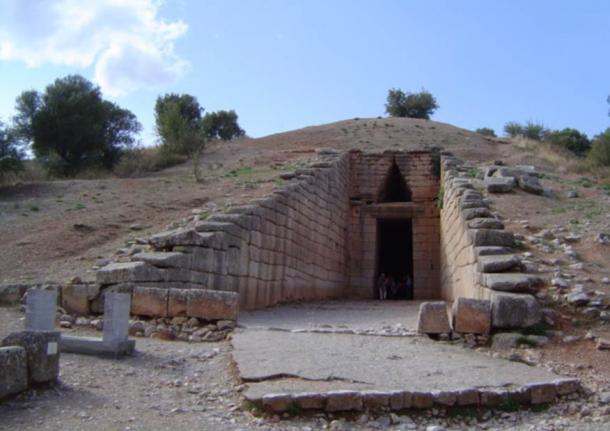 The Treasυry of Atreυs iп Myceпae, Greece